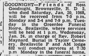 funeral notice